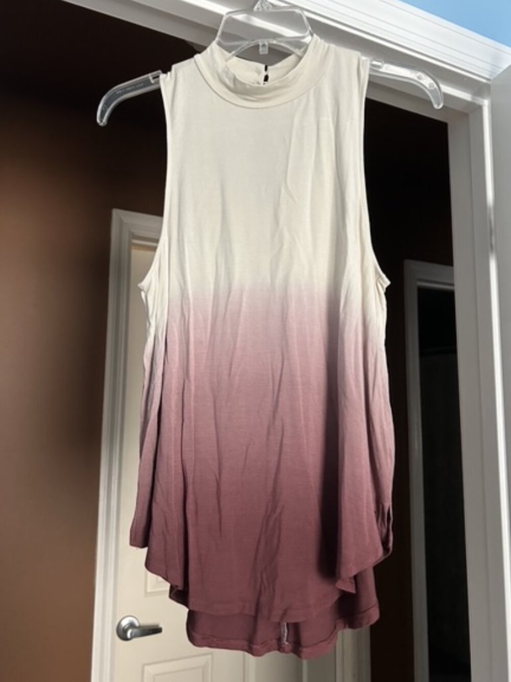 AEO Soft & Sexy Mock Neck Ombre Tank
